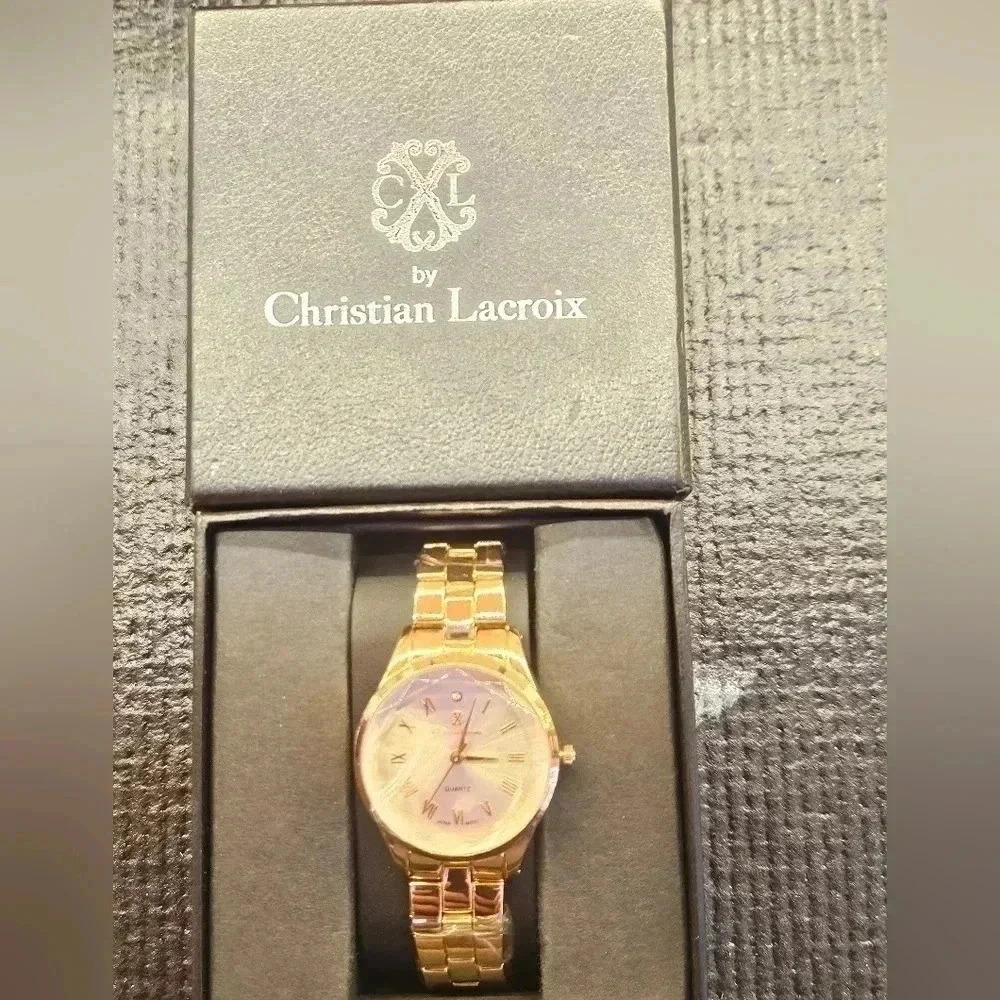 Christian Lacroix Watch New in Box New Battery